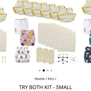 Cloth-eez Try Both Kit Cloth Diapers